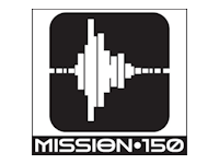 MISSION•150 logo picture